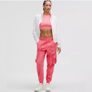 lululemon athletica Coral Pink Track Jogger Pants